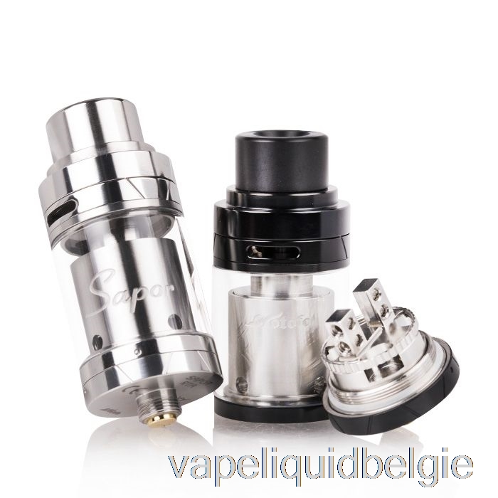 Vape België Sapor Rta Door Wotofo - 22mm/25mm Tweeposts 22mm Editie - Roestvrij Staal